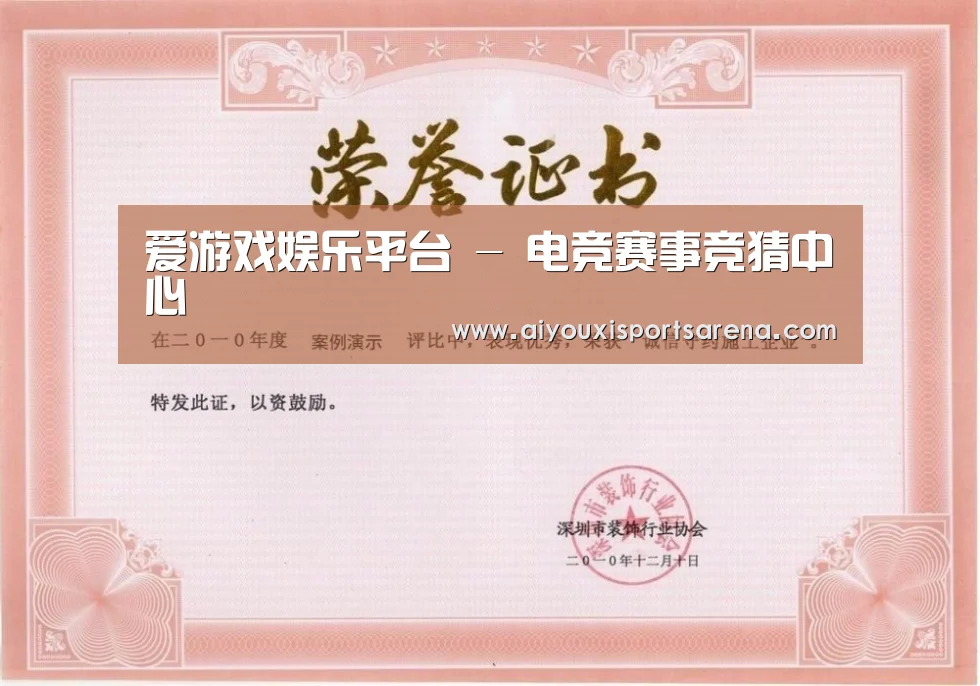 荣誉证书二